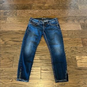 Silver Jeans Camden Rose Ankle Low Rise Size 28